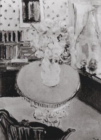 Mig Quint, Intérieur au bouquet, 1937