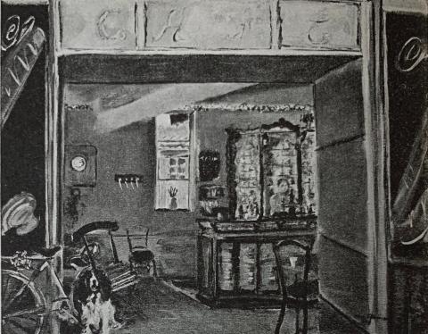 Mig Quinet, Le petit café de Limal, 1940
