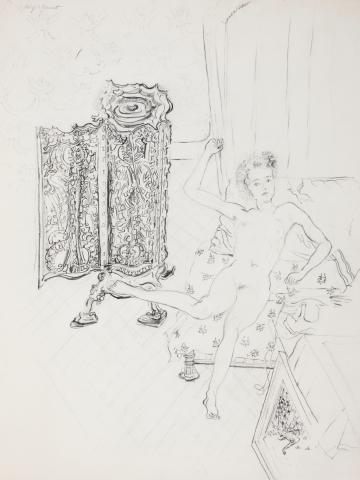 Mig Quinet, J’ai froid, je déteste poser, Nicole et le godin, 1948