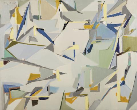 Mig Quinet, Abstraction froide, 1952