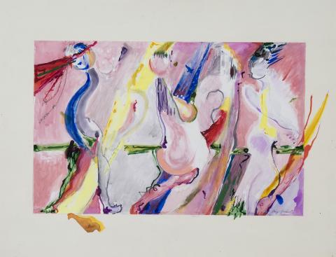Mig Quinet, Maternelles en rose, 1989